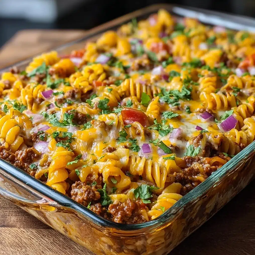 Loaded Taco Pasta Bake Recipe - Recipe Image