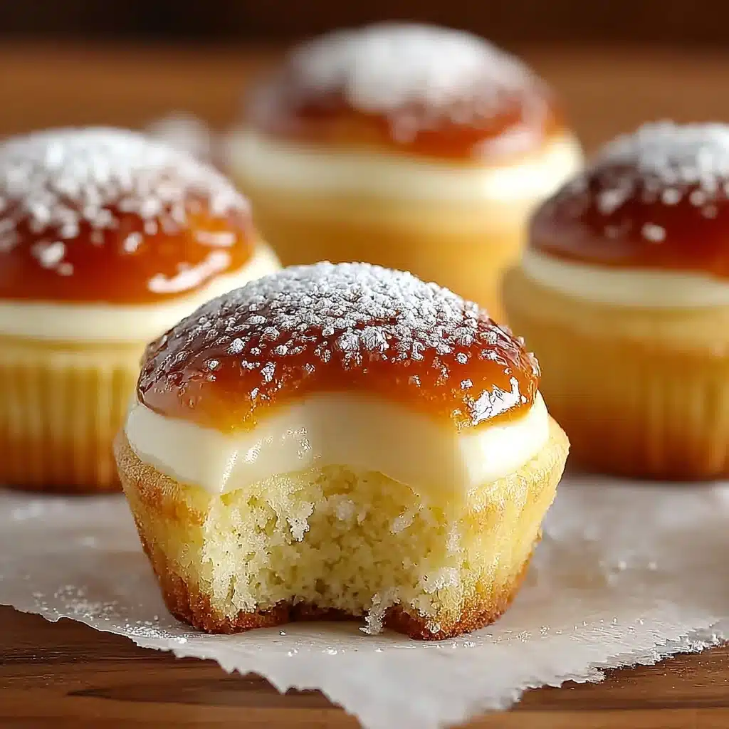 Vanilla Bean Creme Brulee Cheesecake Cupcakes Recipe - Recipe Image