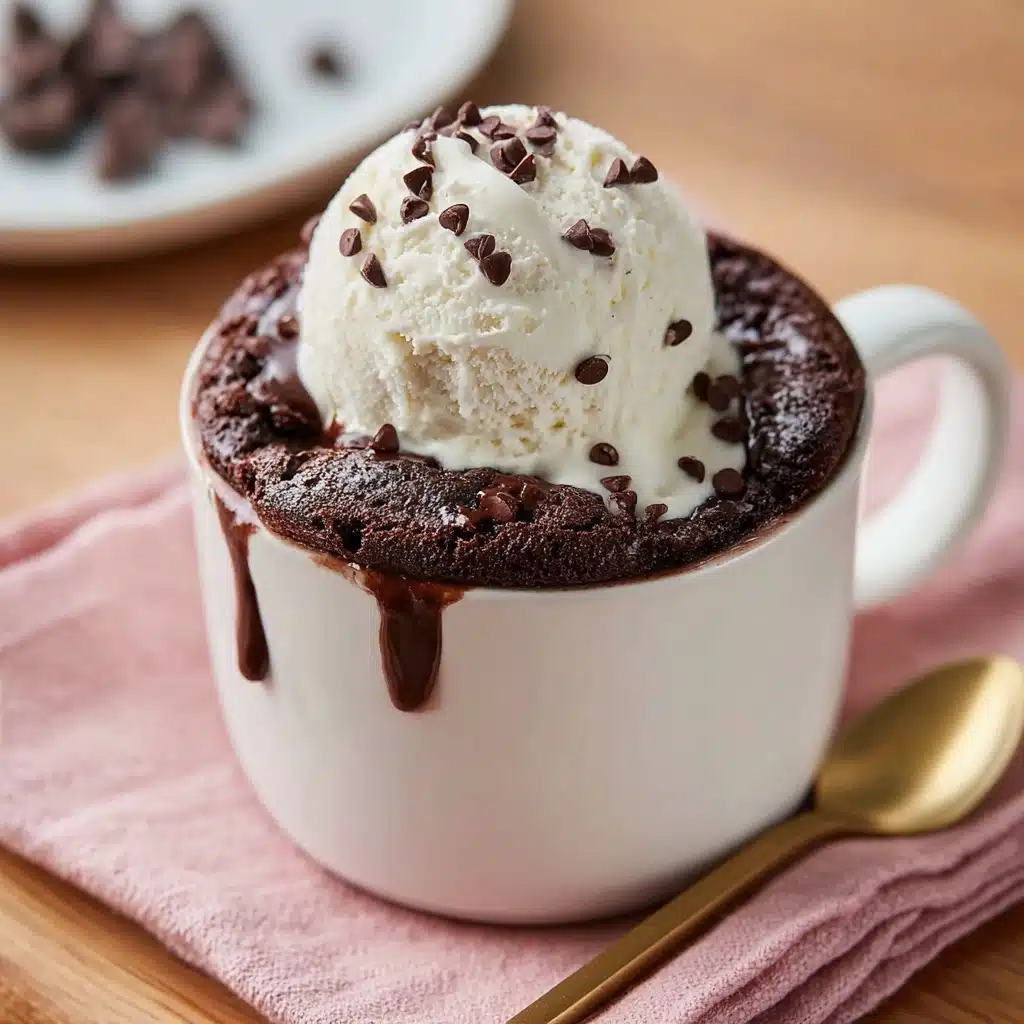 Brownie Mug Cake Recipe - Recipe Image