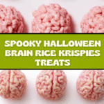 Marshmallow Rice Krispies Halloween Brains Recipe