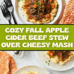 Fall Apple Cider Stew over Mashed Potatoes Recipe