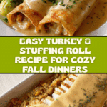 Easy Turkey & Stuffing Roll Recipe