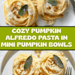 Pumpkin Alfredo Pasta Cauldrons Recipe