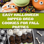 Easy Halloween Dipped Oreo Cookies Recipe