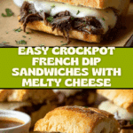Crockpot French Dip Sandwiches Recipe