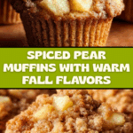 Spiced Pear Muffins Recipe