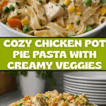 Quick Chicken Pot Pie Pasta Recipe