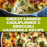Loaded Cauliflower and Broccoli Casserole Recipe