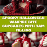 Halloween Vampire Bite Cupcakes Recipe