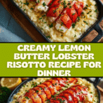 Lemon Butter Lobster Risotto Recipe
