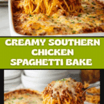 Creamy Southern Spaghetti Bake Recipe