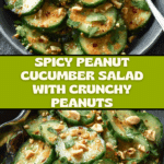 Cucumbers in Spicy Peanut Sauce Recipe