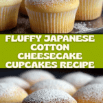 Fluffy Japanese Cotton Cheesecake Cupcakes Recipe