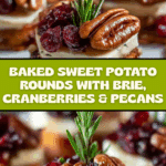 Sweet Potato Rounds with Brie Recipe
