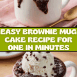 Brownie Mug Cake Recipe