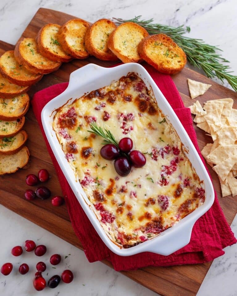 Best Baked Cranberry Cream Cheese Dip Recipe