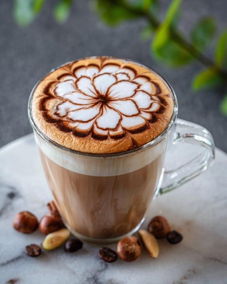 Chocolate Hazelnut Latte Recipe