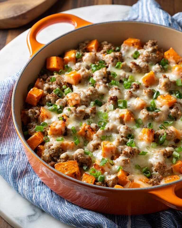 Ground Turkey Sweet Potato Bake Recipe