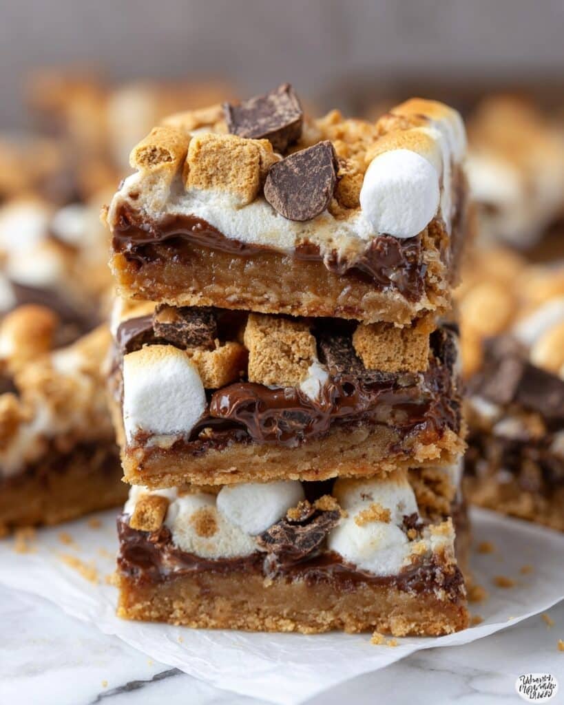 S’mores Seven Layer Bars Recipe