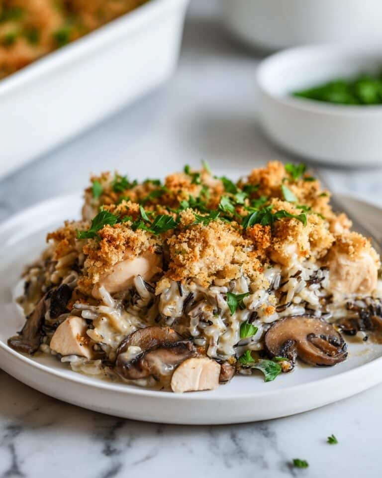 Chicken and Wild Rice Casserole Recipe