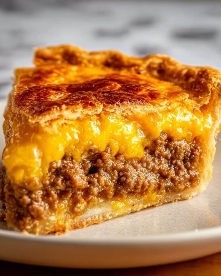 The Ultimate Homemade Cheeseburger Pie Recipe