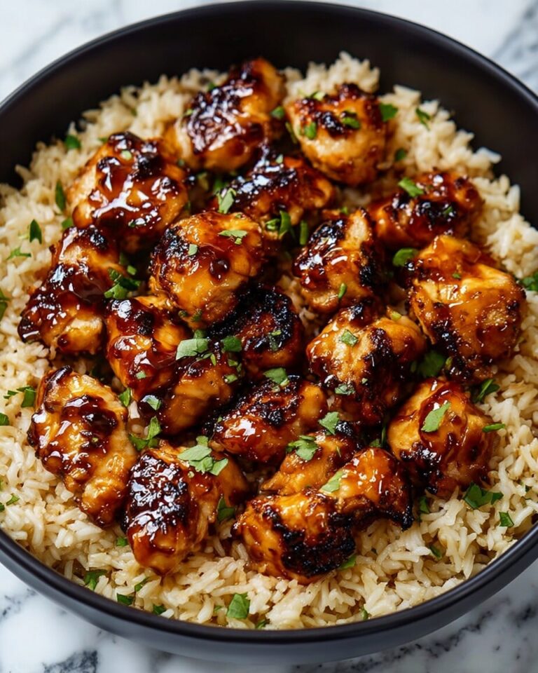 One-Pan Bold Honey BBQ Chicken Rice Recipe