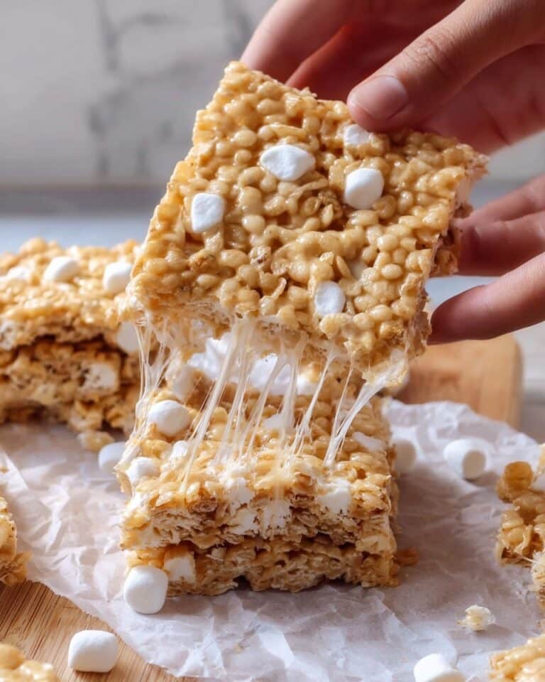 Fluffernutter Rice Krispie Treats Recipe