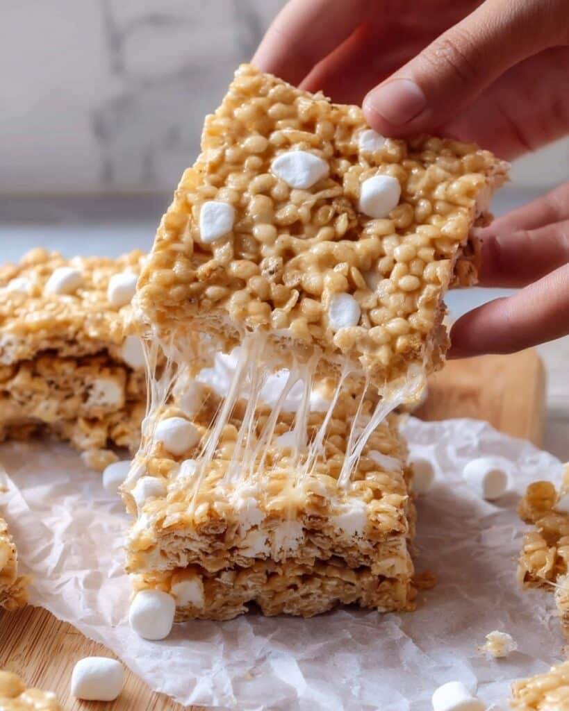 Fluffernutter Rice Krispie Treats Recipe