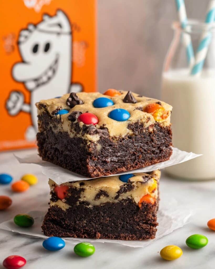 Cookie Dough Brownies Recipe