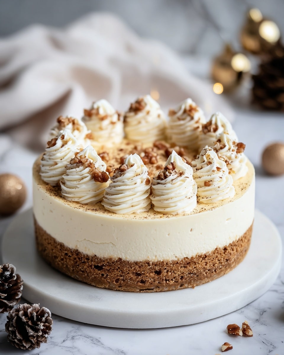 Eggnog Cheesecake Recipe
