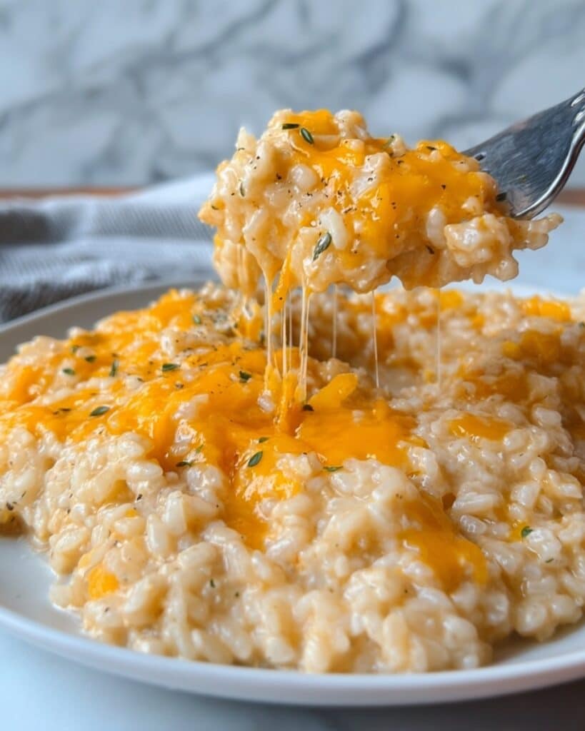 Cheesy Cauliflower Rice Recipe