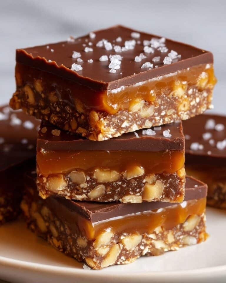 Caramel Pretzel Crack Bars Recipe