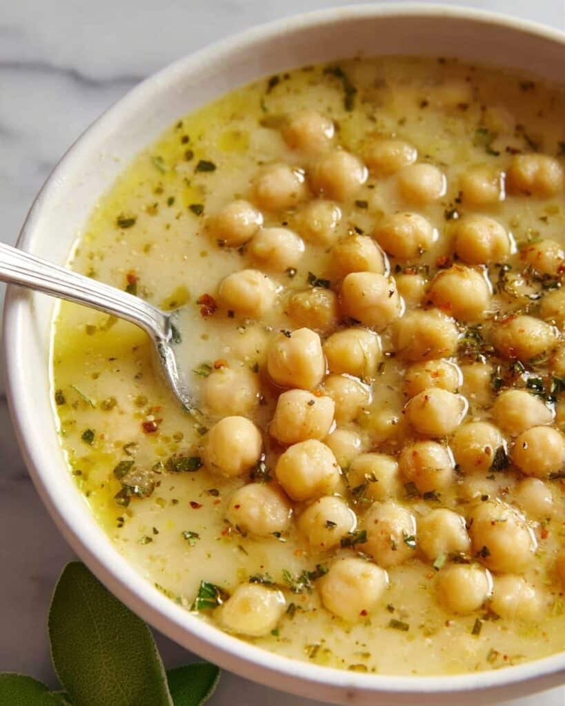 Greek Chickpea Soup Recipe