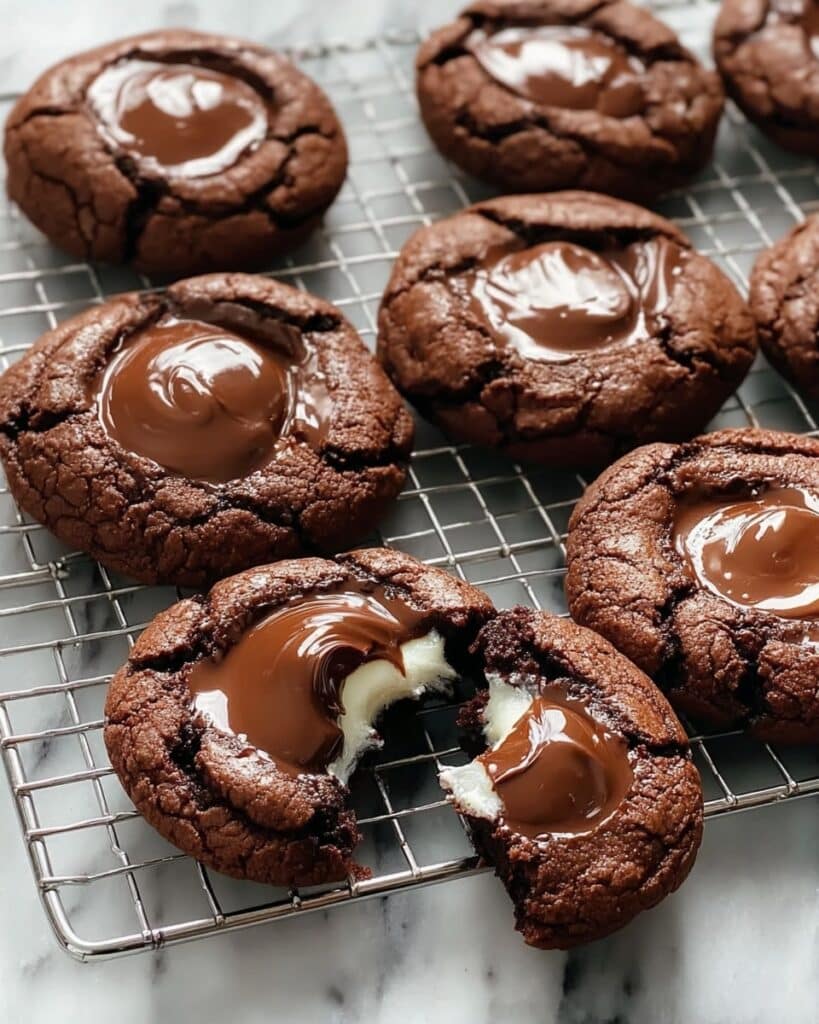 Marshmallow Hot Cocoa Surprise Cookies Recipe