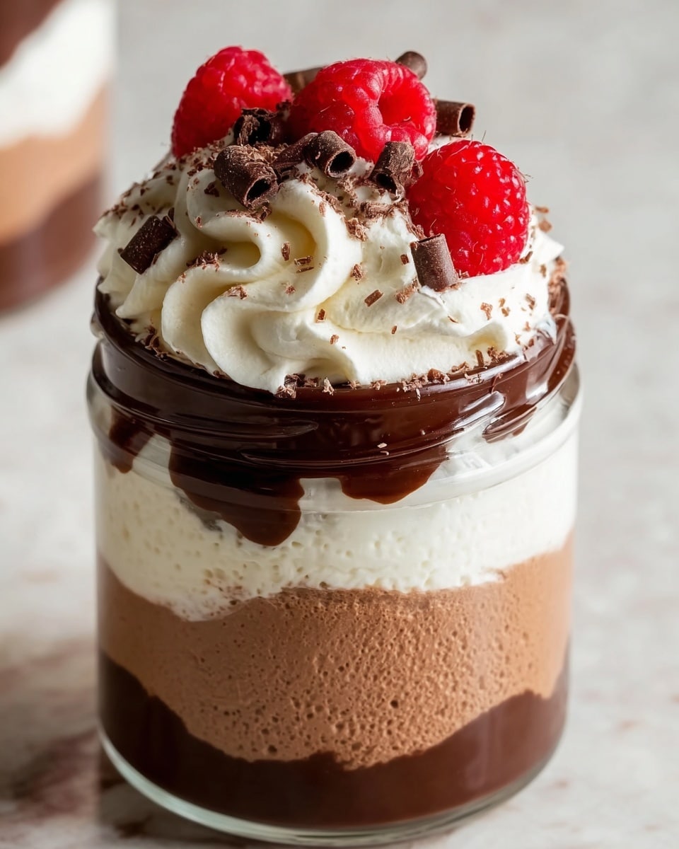 4-Ingredient Cottage Cheese Chocolate Mousse Recipe