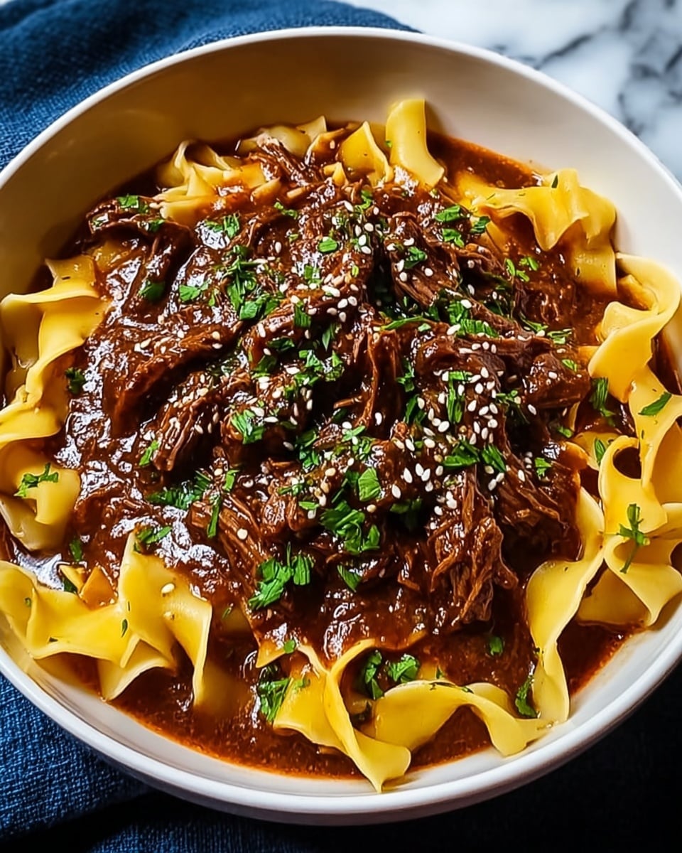 Korean Beef Noodles Recipe