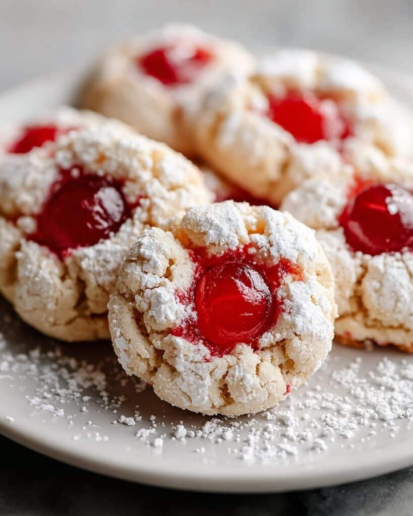 Maraschino Cherry Sugar Cookies Recipe