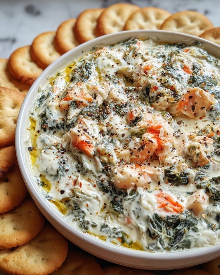 Creamy Seafood Spinach Dip Recipe