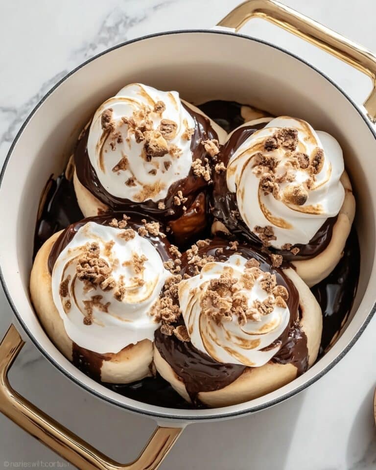 Gooey S’mores Rolls Recipe