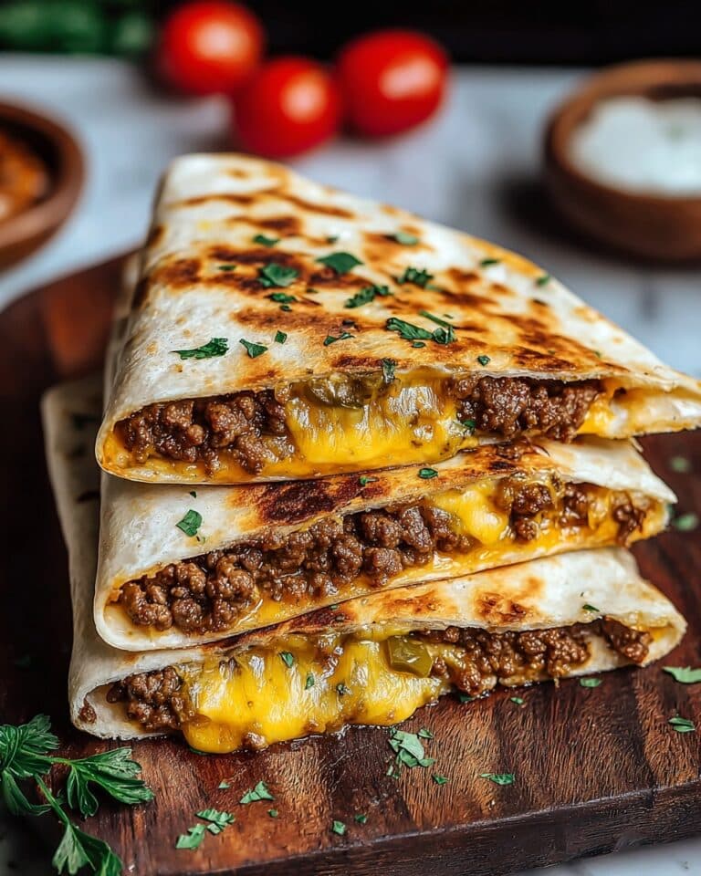 Smashburger Quesadillas Recipe