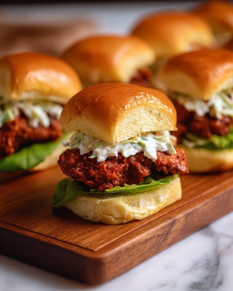 The Best Nashville Hot Chicken Sliders Recipe