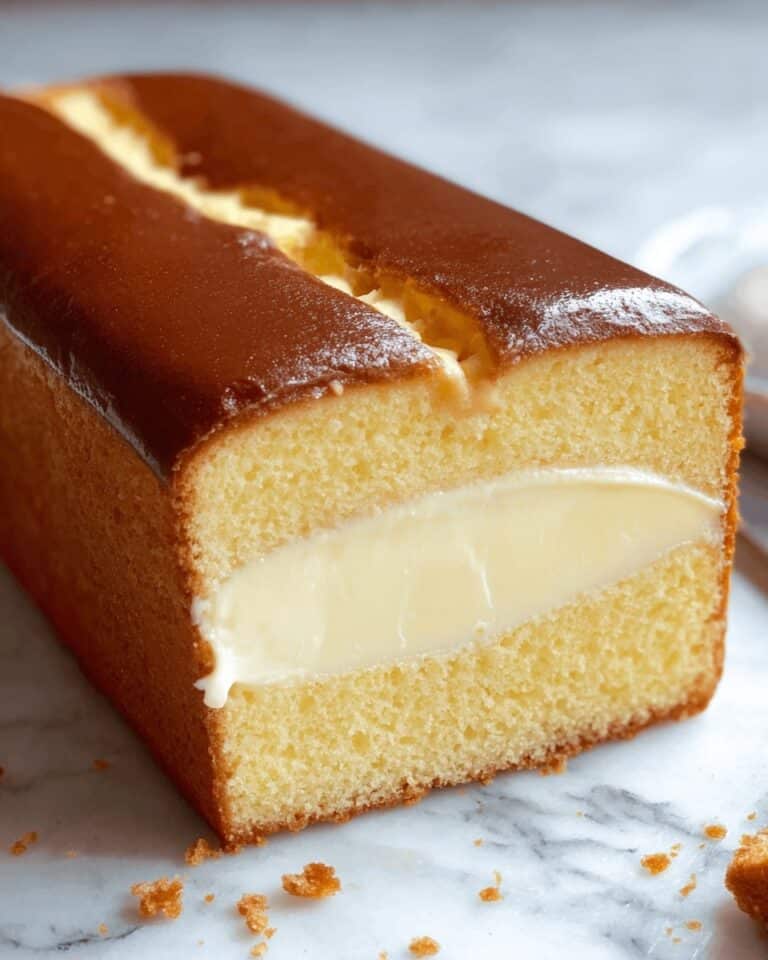 Indulgent Burnt Basque Cheesecake in a Loaf Pan Recipe