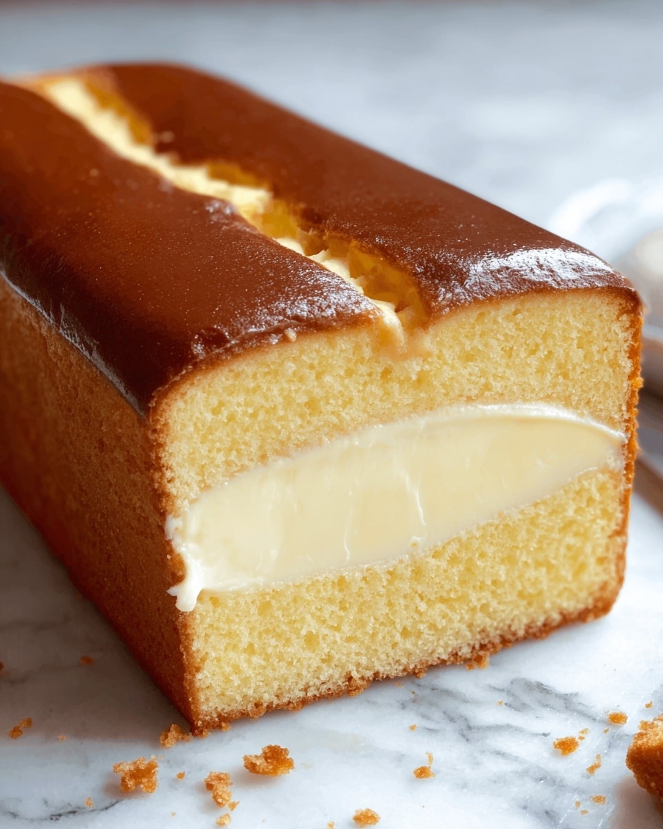 Indulgent Burnt Basque Cheesecake in a Loaf Pan Recipe