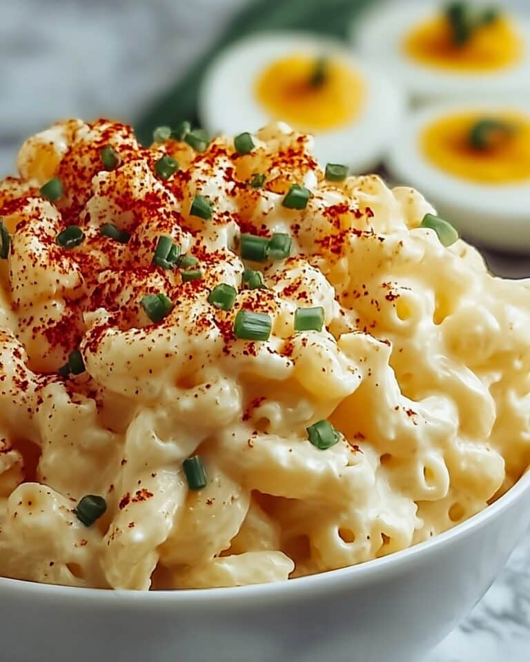 Deviled Egg Macaroni Salad Recipe