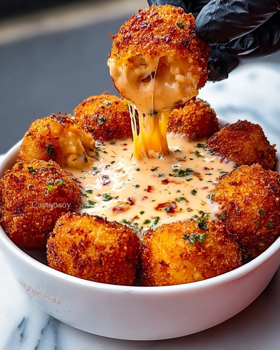 Cheesy Jalapeño Ranch Chicken Poppers Recipe