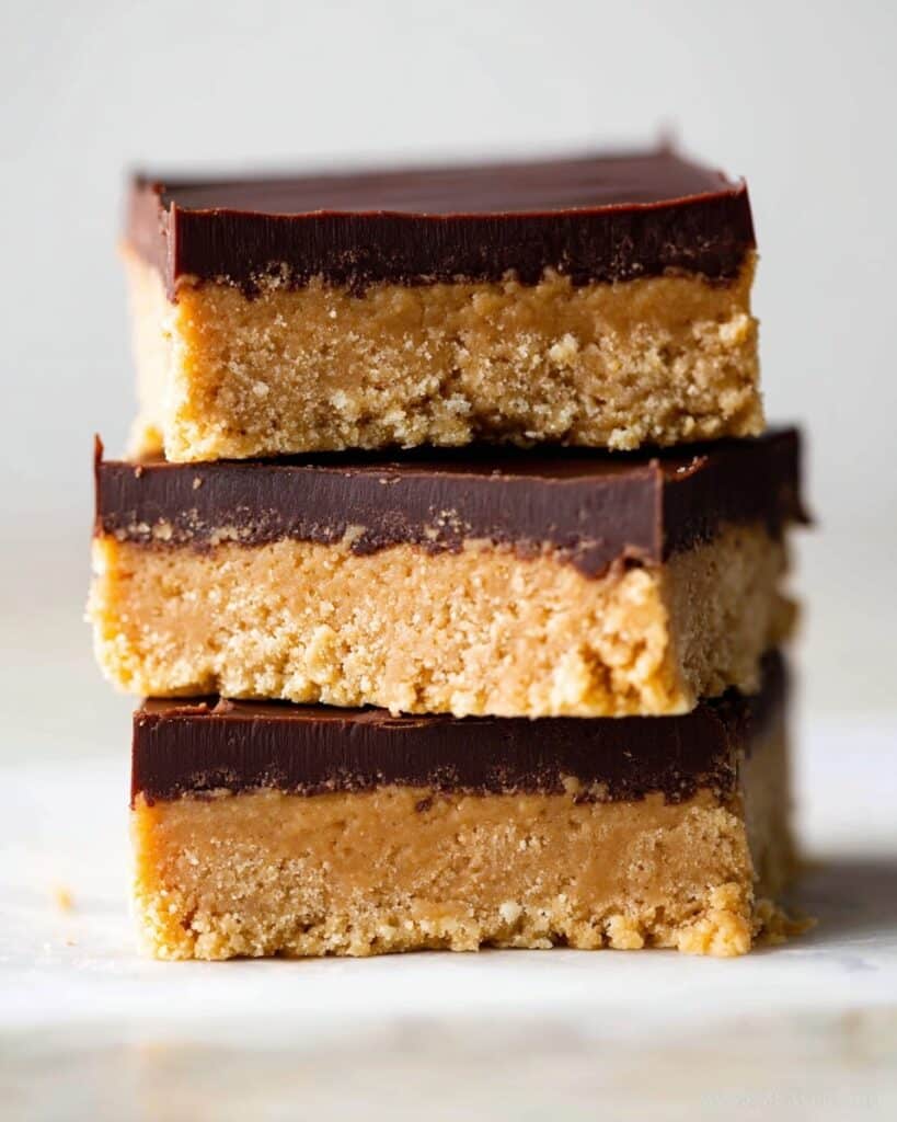 No-Bake Chocolate Peanut Butter Bars Recipe