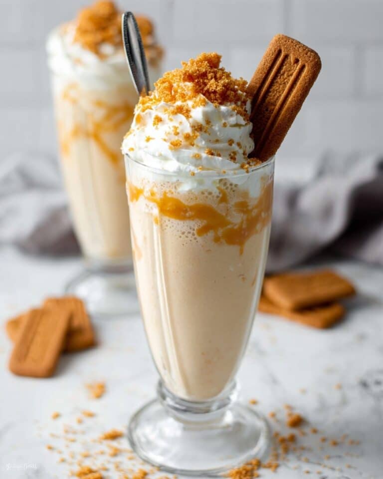 Biscoff Milkshake Recipe