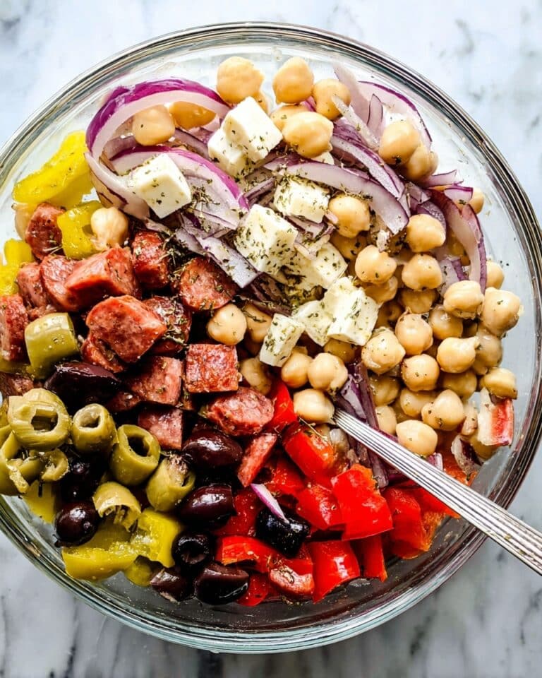 Italian Chickpea Salad Recipe
