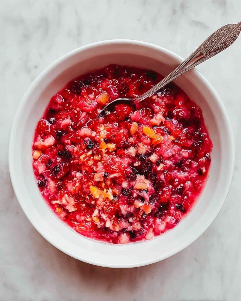 Fresh Cranberry Relish Recipe