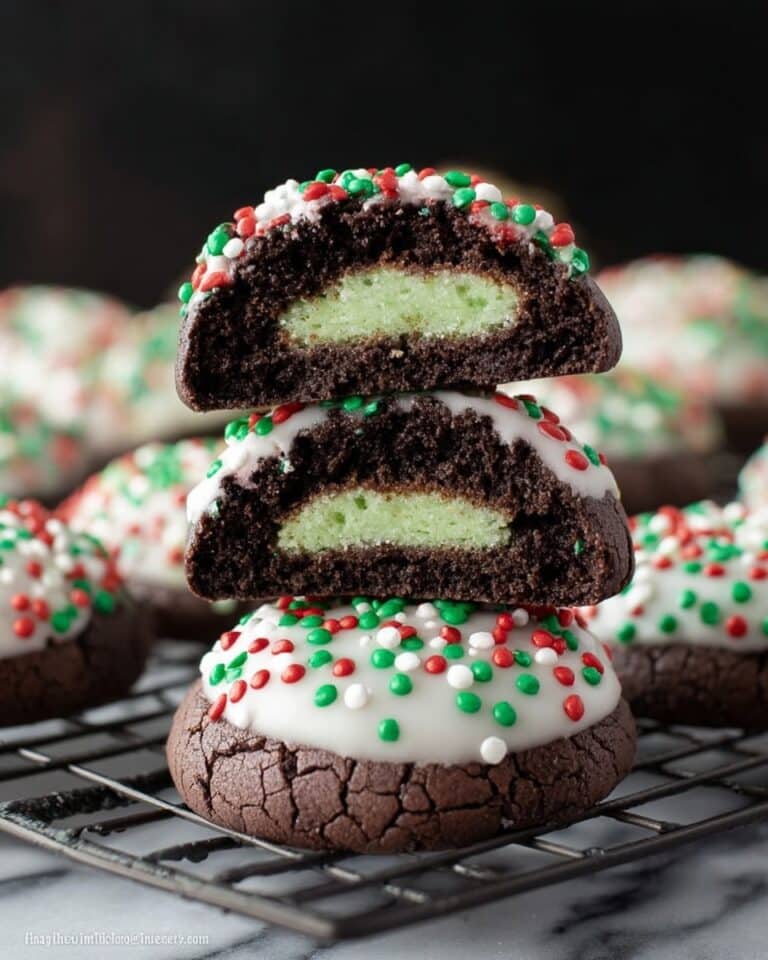 Mint Chocolate Snowball Cookies Recipe